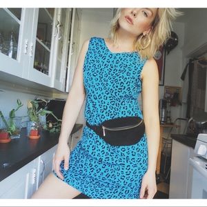 Vintage 90s Leopard Dress